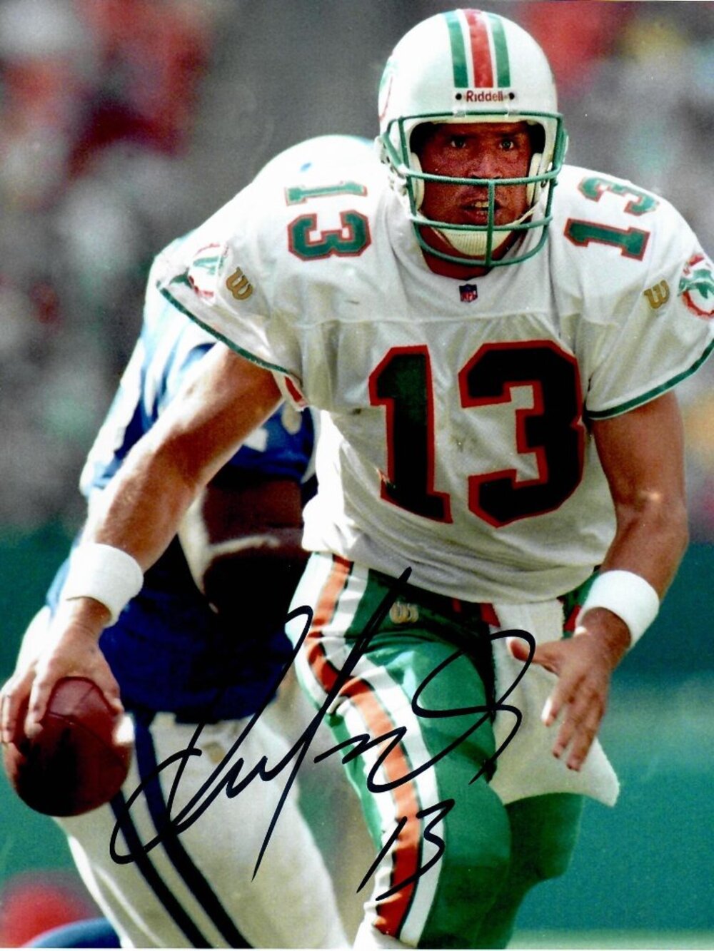 Dan Marino NFL Miami Dolphins Quarterback Signed 8X10 Photo